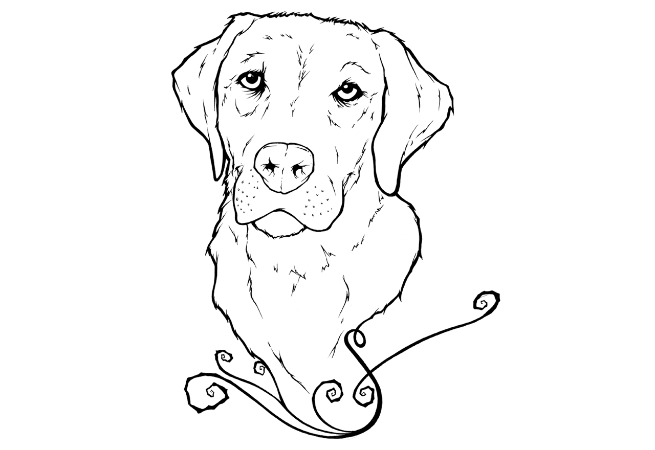 lab coloring pages - photo #1